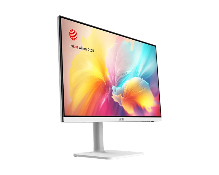 Монитор MSI Modern MD272QXPW 27" 16:9 WQHD(2560x1440) IPS Flat,1ms(MPRT),HDR 400,1000:1,100M:1,400nit,178/178,HDMI,DP,2xUSB Type-A,USB Type-B,USB Type-C,Speaker,Tilt,Swivel,Height,Pivot,100Hz,White,1y war-ty