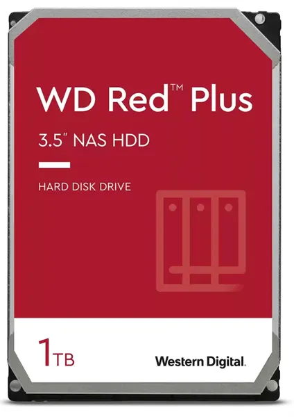 Жесткий диск WD SATA-III 10Tb WD101EFBX NAS Red Plus (7200rpm) 256Mb 3.5"
