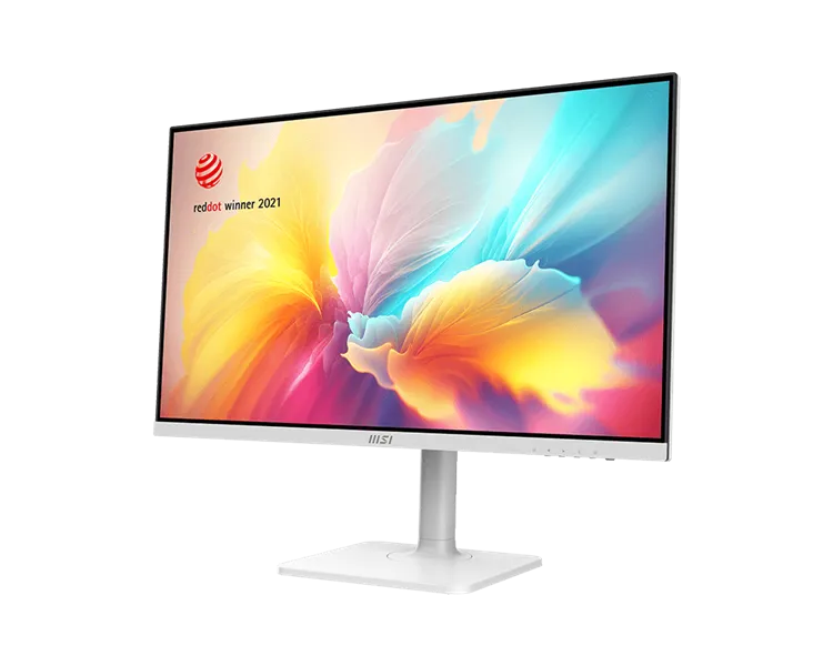 Монитор MSI Modern MD272QXPW 27" 16:9 WQHD(2560x1440) IPS Flat,1ms(MPRT),HDR 400,1000:1,100M:1,400nit,178/178,HDMI,DP,2xUSB Type-A,USB Type-B,USB Type-C,Speaker,Tilt,Swivel,Height,Pivot,100Hz,White,1y war-ty