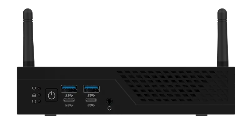 Персональный компьютер IRBIS Smartdesk, Mini (uSFF) i5-12400(6C12T - 2,5GHz), 1x8GB DDR4 3200, 256GB SSD M.2 SATA, Intel UHD Graphics, NoDVD, WiFi6, BT, Vesa mount, NO_OS, 3YR