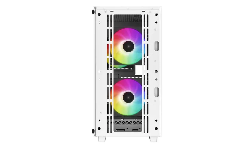 Корпус Deepcool CC360 WH ARGB без БП, боковое окно (закаленное стекло), белый, mATX