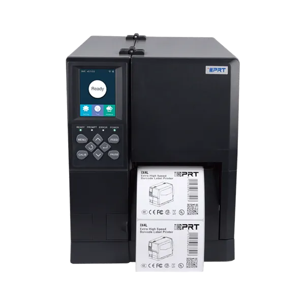 Принтер этикеток iDPRT iX4L Industrial 4" TT Printer 300DPI, 6IPS, 32/128MB, RTC, USB Type B 1, USB HOST 1, RJ45 1, RS232(9-pin) 1, ZPL/ZPL-II, TSPL
