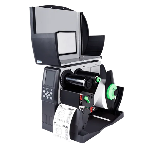 Принтер этикеток iDPRT iX4L Industrial 4" TT Printer 300DPI, 6IPS, 32/128MB, RTC, USB Type B 1, USB HOST 1, RJ45 1, RS232(9-pin) 1, ZPL/ZPL-II, TSPL