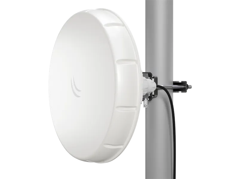 Комплект из двух точек доступа MikroTik Wireless Wire nRAY (Pair of preconfigured nRAYG-60ad devices for 60Ghz link (60GHz antenna, 802.11ad wireless, two core 1.2GHz CPU, 256MB RAM, 1x Gigabit LAN, RouterOS L3, POE, PSU) for 1Gbps