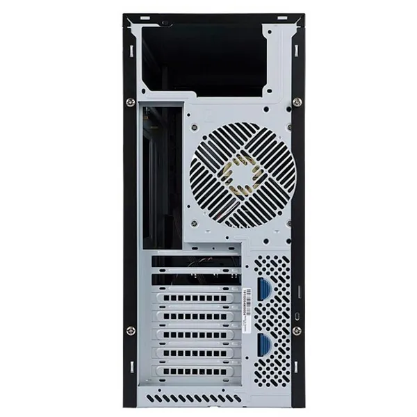 Midi Tower InWin PE689 Black 650W B65E 80plus Bronze USB3.0*2+A(HD)+front fan 120mm*1+rear fan 120mm*1+ 2*2SATA+1*1SATA / holes for SL20” RACKMOUNT