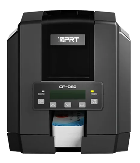 Принтер пластиковых карт iDPRT CP-D80, Card Printer, 300DPI, USB2.0 and Ethernet, two side printing (109CPD808004DS) (new P/N 101000015+100800025)