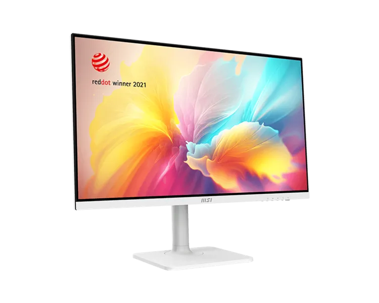 Монитор MSI Modern MD272QXPW 27" 16:9 WQHD(2560x1440) IPS Flat,1ms(MPRT),HDR 400,1000:1,100M:1,400nit,178/178,HDMI,DP,2xUSB Type-A,USB Type-B,USB Type-C,Speaker,Tilt,Swivel,Height,Pivot,100Hz,White,1y war-ty