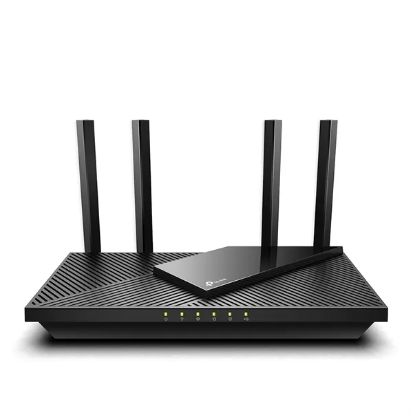 TP-Link Archer AX55, AX3000 Двухдиапазонный Wi-Fi 6 роутер, до 574 Мбит/с на 2,4 ГГц + до 2402 Мбит/с на 5 ГГц, 4 антенны, 1 гигабитный порт WAN + 4 гигабитных порта LAN, порт USB 3.0