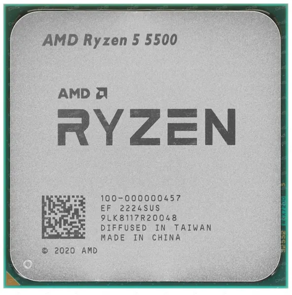 CPU AMD Ryzen 5 5500, 6/12, 3.6-4.2GHz, 384KB/3MB/16MB, AM4, 65W, OEM, 1 year