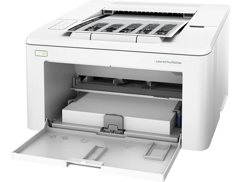 Принтер лазерный HP LaserJet Pro M203dn (G3Q46A) A4 Duplex Net белый