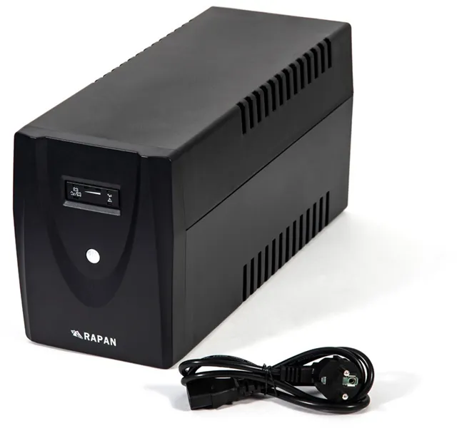 Источник бесперебойного питания (735) Бастион Бастион RAPAN-UPS 2000ВА/1200Вт/line-interactive/АКБ 7Ачx2/2xC13 2xSchuko/1,5 л.г.