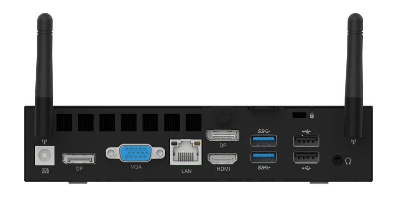 Персональный компьютер IRBIS Smartdesk, Mini (uSFF) i5-12400(6C12T - 2,5GHz), 1x8GB DDR4 3200, 256GB SSD M.2 SATA, Intel UHD Graphics, NoDVD, WiFi6, BT, Vesa mount, NO_OS, 3YR