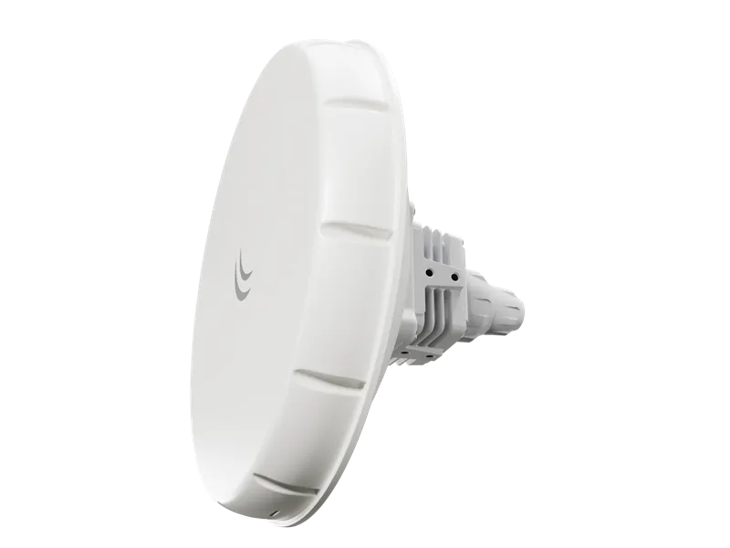 Комплект из двух точек доступа MikroTik Wireless Wire nRAY (Pair of preconfigured nRAYG-60ad devices for 60Ghz link (60GHz antenna, 802.11ad wireless, two core 1.2GHz CPU, 256MB RAM, 1x Gigabit LAN, RouterOS L3, POE, PSU) for 1Gbps