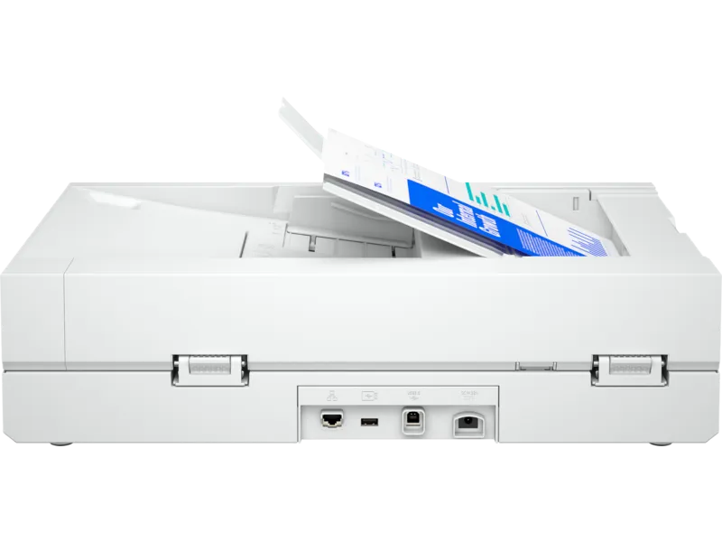 Сканер планшетный HP ScanJet Pro N4600 fnw1 (20G07A) A4 белый