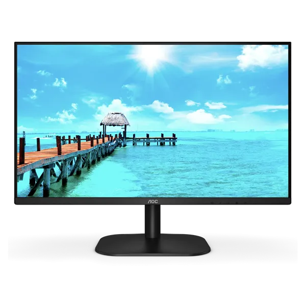 Монитор 27" AOC  27B2QAM 1920x1080@75Hz VA LED 16:9 4ms VGA HDMI DP 20M:1 178/178 250cd 4000:1 Tilt Speakers External Black