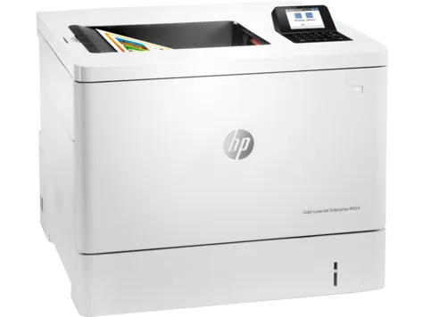 Принтер лазерный HP Color LaserJet Enterprise M554dn (7ZU81A) A4 Duplex белый