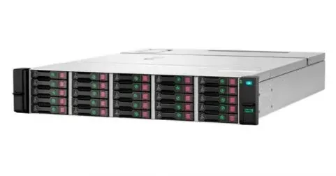Дисковый массив HPE D3710 SFF 12Gb SAS Disk Enclosure (2U; up to 25x SAS/SATA drives (Gen8/9/10), 2xI/O module, 2xfans and RPS, 2x0,5m HD Mini-SAS cables) for gen10 server (Q1J10A)