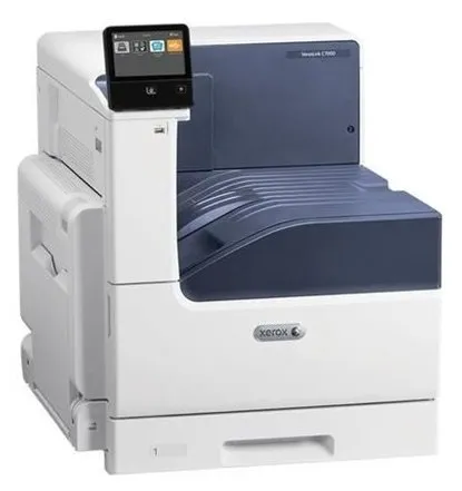 Цветной принтер  XEROX VersaLink C7000 (A3, LED, 1200х2400dpi, 35/35ppm, max 153K pages per month, 2Gb, 1.05 GHz, PS3, PCL5c/6, USB, Gigabit Eth, duplex) Необходимо добавить C7000EUD