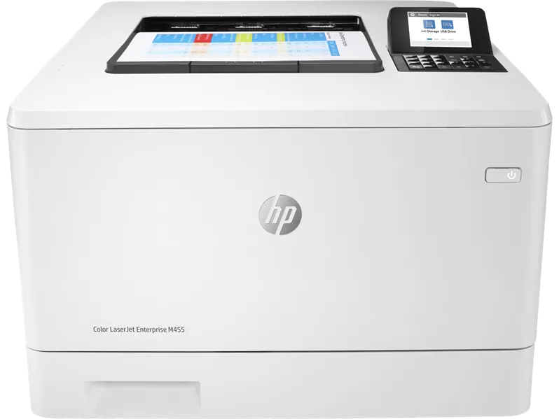Принтер лазерный HP Color LaserJet Pro M455dn (3PZ95A) A4 Duplex Net белый