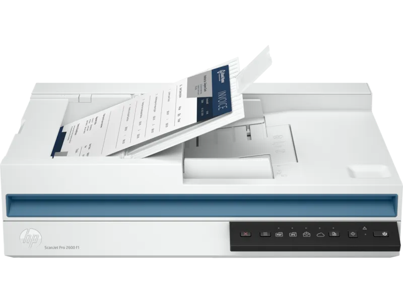 Сканер HP ScanJet Pro 2600 f1 (CIS, A4, 1200dpi, 24 bit, USB 2.0, ADF 60 sheets, Duplex, 25 ppm/50 ipm, replace SJ 2500 (L2747A))
