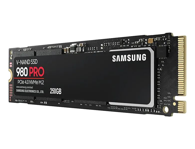 Твердотельный накопитель SSD M.2 (PCI-E NVMe) 250Gb Samsung 980 PRO (R6400/W2700MB/s) (MZ-V8P250BW analog MZ-V7P250BW) 1year