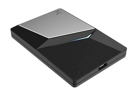 SSD накопитель Netac Z7S 480GB USB 3.2 Gen 2 Type-C External SSD, R/W up to 550MB/480MB/s,with USB-C to USB-A cable and USB-A to USB-C adapter 3Y wty