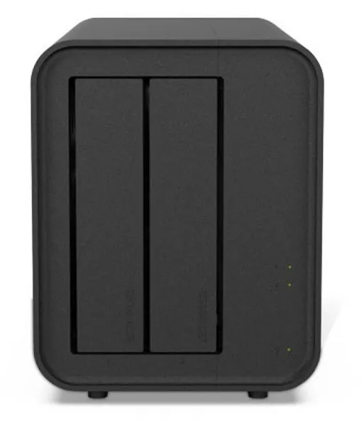 Система хранения данных TerraMaster D2-320 DAS tower/JBOD,RAID0,1/up to 2 SATA(3,5' or 2,5')/1xUSB3.1 Type-C gen2/1xPS/1YW