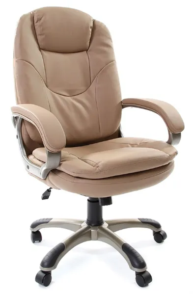 Офисное кресло Chairman    668    Россия     экопремиум бежевый (новый)