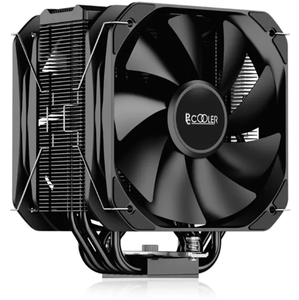 PCCooler Paladin EK6000 B S115X/1200/1700/AM4 (8 шт/кор, TDP 250W, 2x130mm PWM FAN, медная база, 6 тепловых трубок 6мм, 800-1600RPM, 18-36dBa)