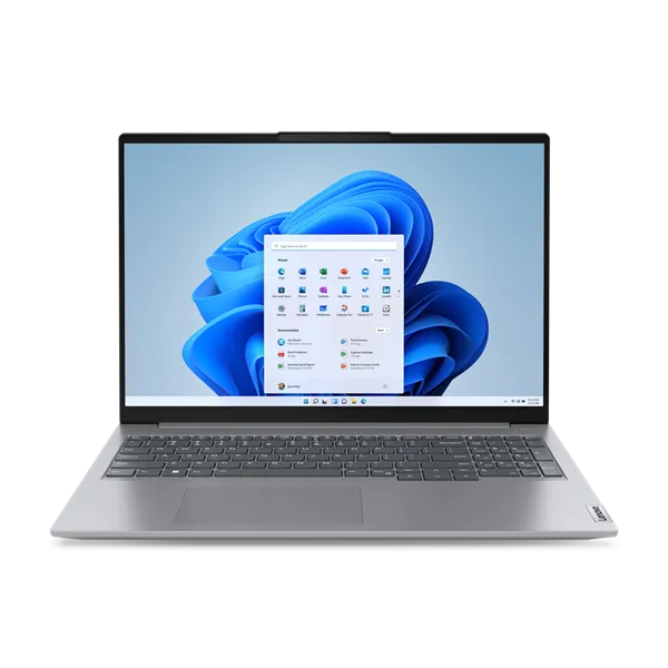 Ноутбук Lenovo ThinkBook 16 G6 IRL 16" WUXGA (1920x1200) IPS AG 300N, i3-1315U 1.2GHz, 1x8GB DDR5 5200, 256GB SSD M.2, Intel UHD, WiFi 6, BT, FPR, FHD Cam, 45Wh, 65W USB-C Slim, NoOS, 1Y, 1.7kg