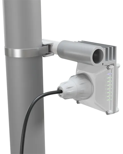 Точка доступа MikroTik CubeSA 60Pro ac (60Ghz antenna, 802.11ay wireless and 5GHz 802.11ac backup, 4 core x 716MHz CPU, 256MB RAM, 1 x Gigabit LAN port, RouterOS L4, POE, PSU) for use as an AP in Point-to-Multipoin