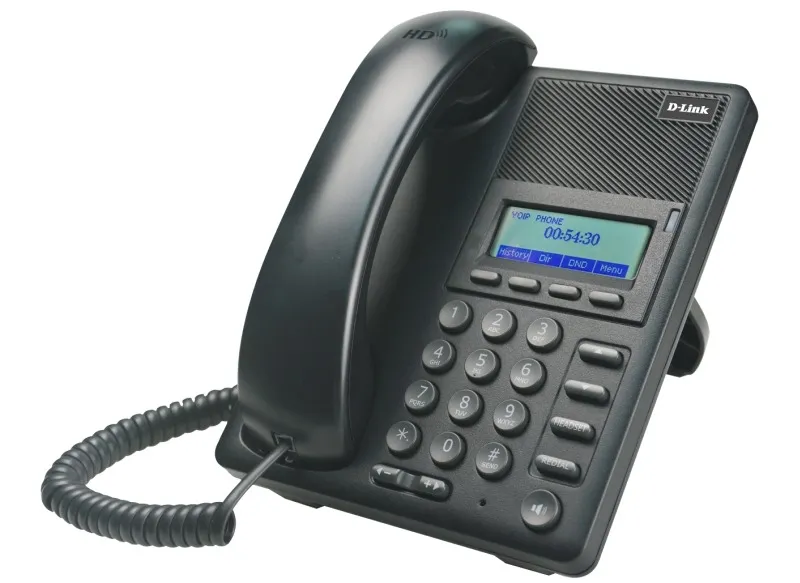 Телефон D-Link VoIP Phone, 100Base-TX WAN, 100Base-TX LAN