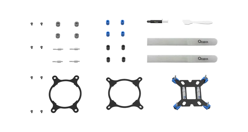 Ocypus Delta L24 WH ARGB V2, 240mm, ARGB Pump,2x120mm ARGB fans, LGA115X/1200/1700/18XX, AM4/AM5