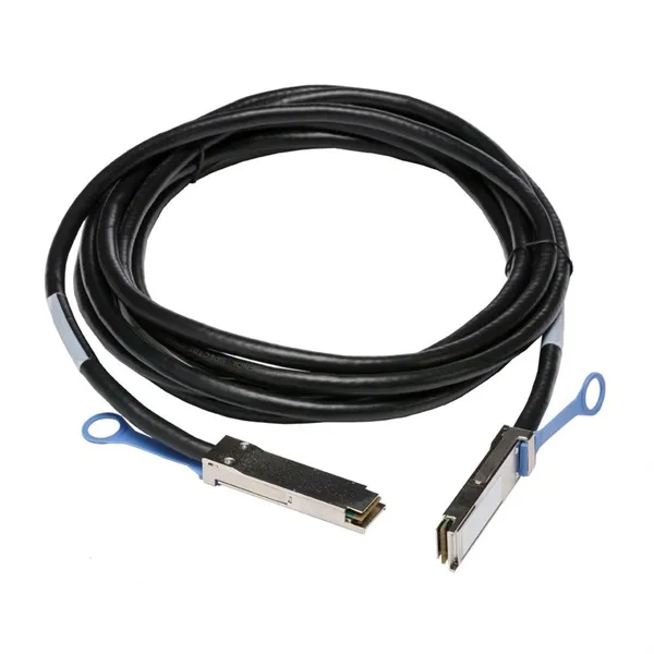 FiberTrade Кабель прямого подключения FT-QSFP+CabP-AWG30-1 (40G, 30AWG витая пара, QSFP+, 1м)