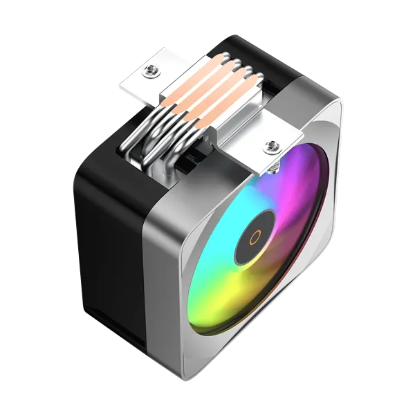 Ocypus Delta A40 EX BK Digital, 120mm ARGB FAN, Top Display Panel, 4 HEAT PIPES, 4-PIN PWM, 500-1800 RPM, 29DBA, HYDRO BEARING, LGA115X/1200/1700/18XX, AM4/AM5