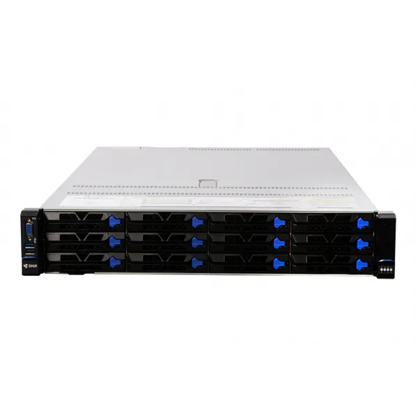 SNR-SR2412LE Rack 2U, 2xAMD EPYC SP5, 24xDDR5/5600MHz(upto 6TB), 12xHDD LFF/SFF SATA/SAS + 2xSFF rear, 2x M.2 (2280 / 22110), noRAID, 8xPCIe 5.0/4.0, 2x1GbE, 2x1300W, Rails.
