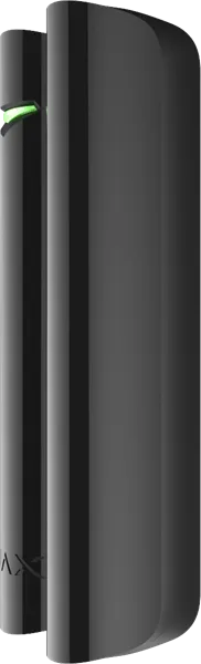 AJAX DoorProtect Plus Black (Магнитный датчик открытия с сенсором удара и наклона, чёрный)