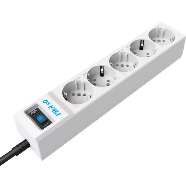 Сетевой фильтр ZIS Company PILOT sG  5 роз 1,8м.