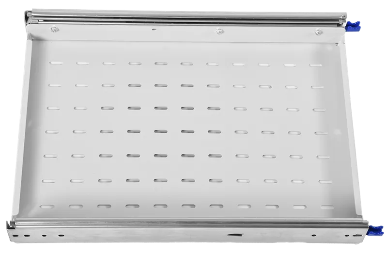 ЦМО Полка усиленная с телескопическими направляющими грузоподъёмностью 150 кг глубина 620 мм