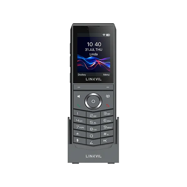 LINKVIL W620W Беспровод. Wi-Fi, 8 SIP-акк., 2.4" 240 х 320 Цвет. экран, защ. от падения с 1.8м., BT 5.0, бат. 3000 mAh