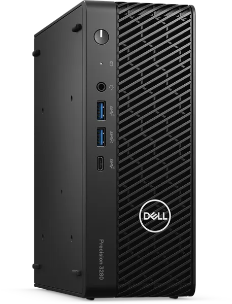 Dell Precision 3280 Compact Workstation Core i9-14900 (2,0GHz) 64GB (2x32GB) DDR5 5600, 1Tb SSD, Nvidia RTX A4000, 16GB GDDR6, 280W, No Optical Drive, No WiFi, Linux Ubuntu,  1YW