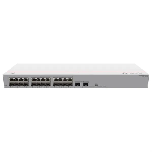 Коммутатор HUAWEI S110-24T2SR (24*10/100/1000BASE-T ports, 2*GE SFP ports, AC power)