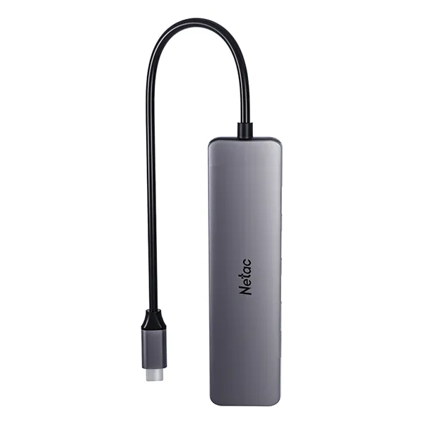 Netac Hub WF14, Type-C to USB3.0*3+HDMI+mSD/SD 2.0 (repl. NT08WF14-30GR)