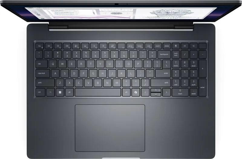 Ноутбук Dell Pro Max 16 Plus MB16250  Core Ultra 7 265HX  16" 16:10 UHD+(3840x 2400),120Hz,500 nits,DDR5 32GB (16GB*2),2TB SSD,NV RTX 3000 Blackwell (12GB GDDR7),backlight,96Whr,FPR,2.55kg,2y,Linux,Black,KB/E