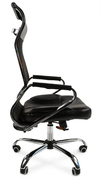 Офисное кресло Chairman    700    Россия     экопремиум черный/сетка н.м.