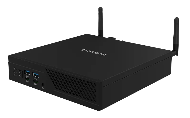 Персональный компьютер IRBIS Smartdesk, Mini (uSFF) i3-12100(4C8T - 3,3Ghz), 1x8GB DDR4 3200, 256GB SSD M.2 SATA, Intel UHD Graphics, NoDVD, WiFi6, BT, Vesa mount, NO_OS, 3YR