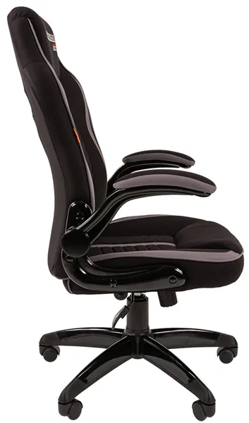 Офисное кресло Chairman   game 19 Россия ткань черн./сер.