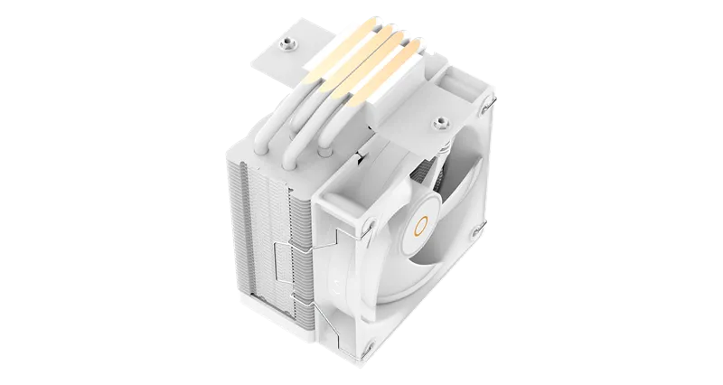 Ocypus Gamma A40 WH ARGB Digital, 100mm ARGB FAN, Top Display Panel, 4 HEAT PIPES, 4-PIN PWM, 600-2400 RPM, 29.5DBA, HYDRO BEARING, LGA115X/1200/1700/18XX, AM4/AM5