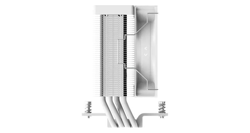 Ocypus Gamma A40 WH ARGB Digital, 100mm ARGB FAN, Top Display Panel, 4 HEAT PIPES, 4-PIN PWM, 600-2400 RPM, 29.5DBA, HYDRO BEARING, LGA115X/1200/1700/18XX, AM4/AM5