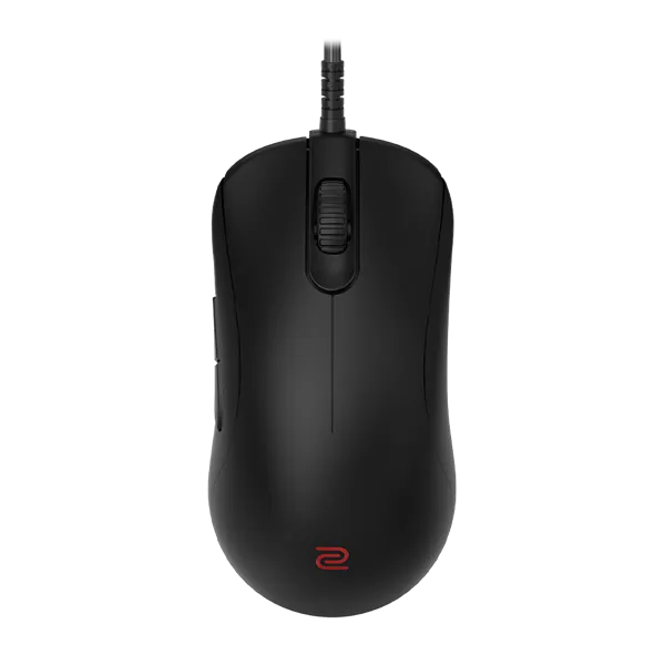 BenQ ZOWIE Мышь ZA12-C для Киберспорта Сенсор3360  DPI-400/800/1600/3200 USB2.0/3.0Plug&Play 5кнопок 125/500/1000Гц Симметричный, для правшей Паракорд 24-ступенчатое колесо Средняя Черный